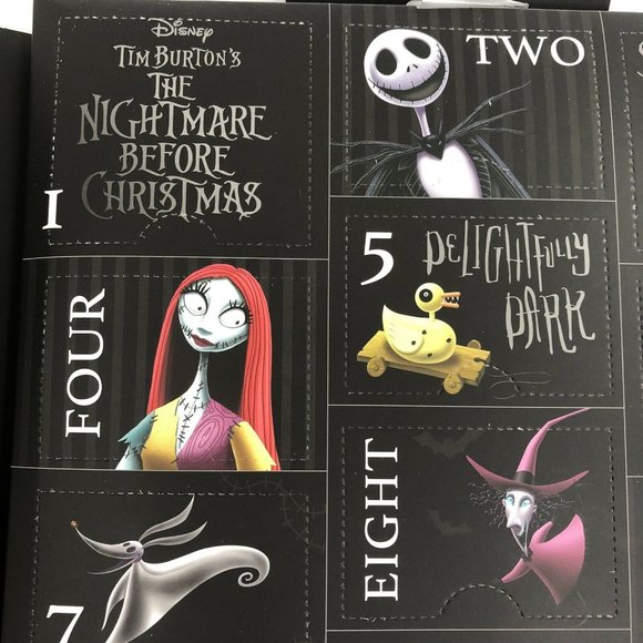 Disney Nightmare Before Christmas Advent Calendar 12 Days Of Socks Unisex NEW - Picture 7 of 8